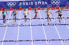 (PARIS2024) FRANCE-PARIS-OLY-ATHLETICS-400M HURDLES-WOMEN