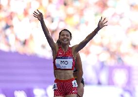 (PARIS2024) FRANCE-PARIS-OLY-ATHLETICS-400M HURDLES-WOMEN