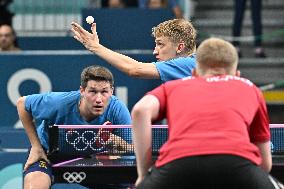 Paris 2024 - Table Tennis - Sweden v Denmark