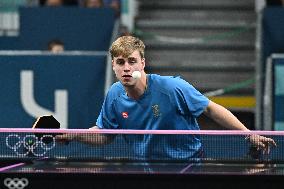 Paris 2024 - Table Tennis - Sweden v Denmark