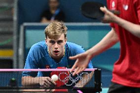 Paris 2024 - Table Tennis - Sweden v Denmark