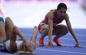 (PARIS2024) FRANCE-PARIS-OLY-ATHLETICS-400M HURDLES-WOMEN