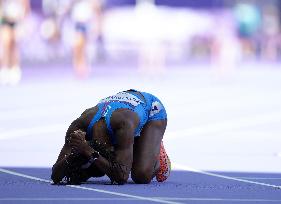 (PARIS2024) FRANCE-PARIS-OLY-ATHLETICS-400M HURDLES-WOMEN