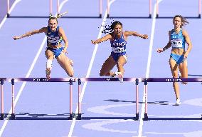 (PARIS2024) FRANCE-PARIS-OLY-ATHLETICS-400M HURDLES-WOMEN