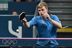 Paris 2024 - Table Tennis - Sweden v Denmark