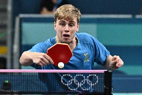 Paris 2024 - Table Tennis - Sweden v Denmark