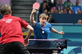 Paris 2024 - Table Tennis - Sweden v Denmark