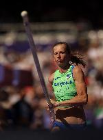 (PARIS2024) FRANCE-PARIS-OLY-ATHLETICS-POLE VAULT-WOMEN