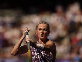 (PARIS2024) FRANCE-PARIS-OLY-ATHLETICS-POLE VAULT-WOMEN