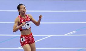 (PARIS2024) FRANCE-PARIS-OLY-ATHLETICS-400M HURDLES-WOMEN