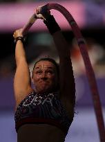 (PARIS2024) FRANCE-PARIS-OLY-ATHLETICS-POLE VAULT-WOMEN