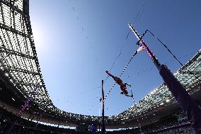 (PARIS2024) FRANCE-PARIS-OLY-ATHLETICS-POLE VAULT-WOMEN