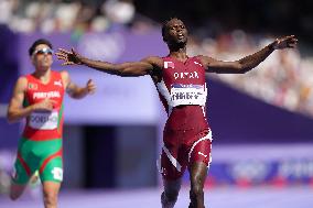 (PARIS2024) FRANCE-PARIS-OLY-ATHLETICS-400M-MEN