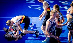 Paris 2024 - Germany Wins Gold In Triathlon