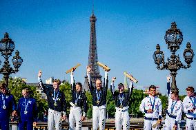 Paris 2024 - Germany Wins Gold In Triathlon