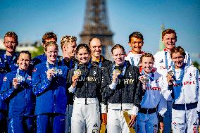 Paris 2024 - Germany Wins Gold In Triathlon