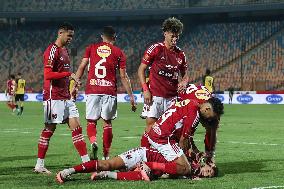 Al Ahly vs Al Mokawloon In Egyptian Premier League