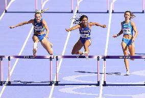 Paris 2024 - Shana Grebo At 400m Hurdles