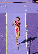 (PARIS2024) FRANCE-PARIS-OLY-ATHLETICS-POLE VAULT-WOMEN