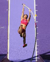 (PARIS2024) FRANCE-PARIS-OLY-ATHLETICS-POLE VAULT-WOMEN