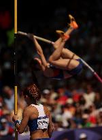 (PARIS2024) FRANCE-PARIS-OLY-ATHLETICS-POLE VAULT-WOMEN