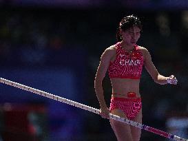 (PARIS2024) FRANCE-PARIS-OLY-ATHLETICS-POLE VAULT-WOMEN