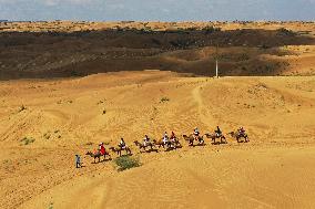 CHINA-INNER MONGOLIA-DALAD BANNER-DESERT TOURISM (CN)