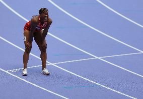 (PARIS2024) FRANCE-PARIS-OLY-ATHLETICS-200M-WOMEN