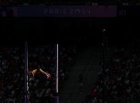 (PARIS2024) FRANCE-PARIS-OLY-ATHLETICS-POLE VAULT-WOMEN