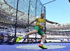 (PARIS2024) FRANCE-PARIS-OLY-ATHLETICS-DISCUS THROW-MEN