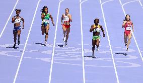 (PARIS2024) FRANCE-PARIS-OLY-ATHLETICS-200M-WOMEN