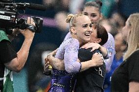 Paris 2024 - Italy’s Alice D’amato Takes Gold In Women's Balance Beam