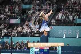 Paris 2024 - Italy’s Alice D’amato Takes Gold In Women's Balance Beam