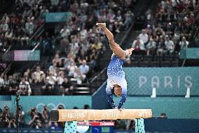 Paris 2024 - Italy’s Alice D’amato Takes Gold In Women's Balance Beam