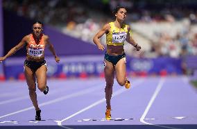 (PARIS2024) FRANCE-PARIS-OLY-ATHLETICS-200M-WOMEN