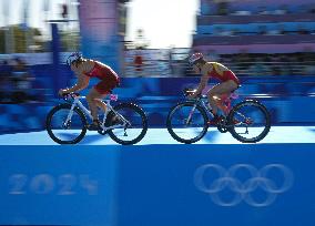 (PARIS2024)FRANCE-PARIS-OLY-TRIATHLON