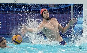 (PARIS2024) FRANCE-SAINT-DENIS-OLY-WATER POLO