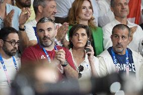 Paris 2024 - Amelie Oudea-Castera In The Stands