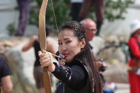 KYRGYZSTAN-TRADITIONAL HUNTING FESTIVAL