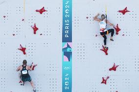 (PARIS2024)FRANCE-LE BOURGET-OLY-SPORT CLIMBING