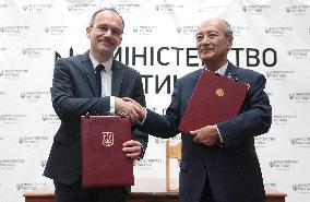 Justice Ministries of Ukraine and Japan ink cooperation memorandum in Kyiv