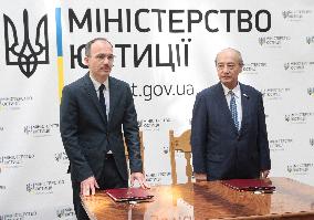 Justice Ministries of Ukraine and Japan ink cooperation memorandum in Kyiv