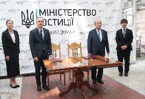 Justice Ministries of Ukraine and Japan ink cooperation memorandum in Kyiv