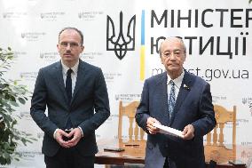 Justice Ministries of Ukraine and Japan ink cooperation memorandum in Kyiv