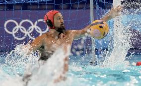 (PARIS2024) FRANCE-SAINT-DENIS-OLY-WATER POLO