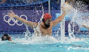 (PARIS2024) FRANCE-SAINT-DENIS-OLY-WATER POLO