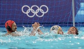 (PARIS2024) FRANCE-SAINT-DENIS-OLY-WATER POLO