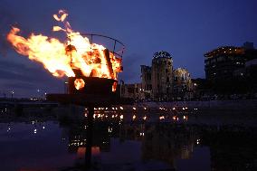 79th anniv. of U.S. atomic bombing of Hiroshima