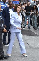 Nancy Pelosi At GMA - NYC