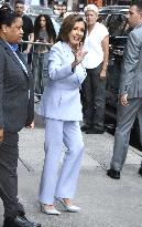 Nancy Pelosi At GMA - NYC